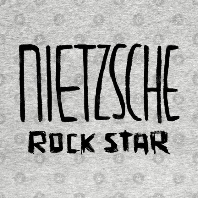 Nietzsche, Rock Star of Philosophy, Friedrich Nietzsche by badlydrawnbabe